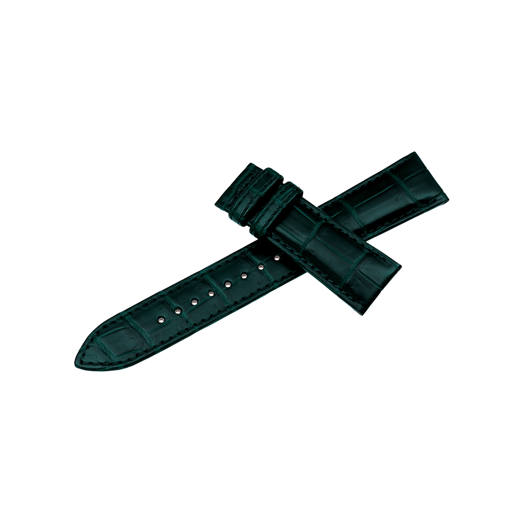 DWS05 Green (Oil matte) Crocodile Strap