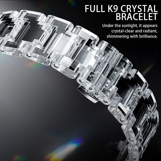 BONEST GATTI Automatic Tourbillon Movement transparent K9 cryatal Case Skeleton Dial Sapphire Crystal Rainbow Bezel K9 CRYATL Bracelet 3ATM Waterproof Luminous BG7002 TIMEMASTER