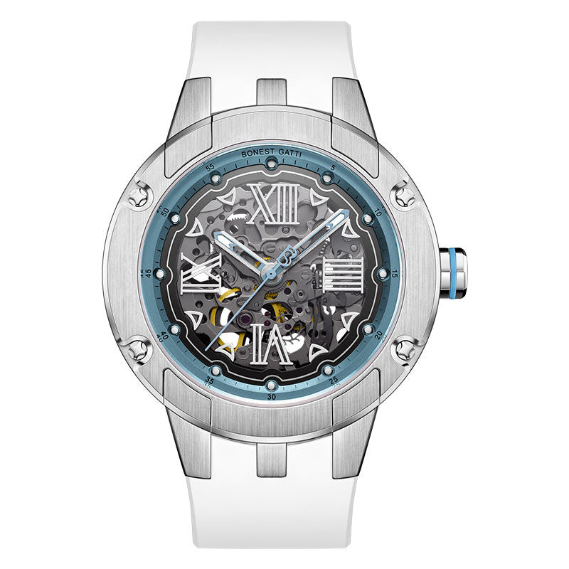 BONEST GATTI Fashionable Luxury High Quality Luminous Bonest Gatti Mechanical Watch for Man BG7701