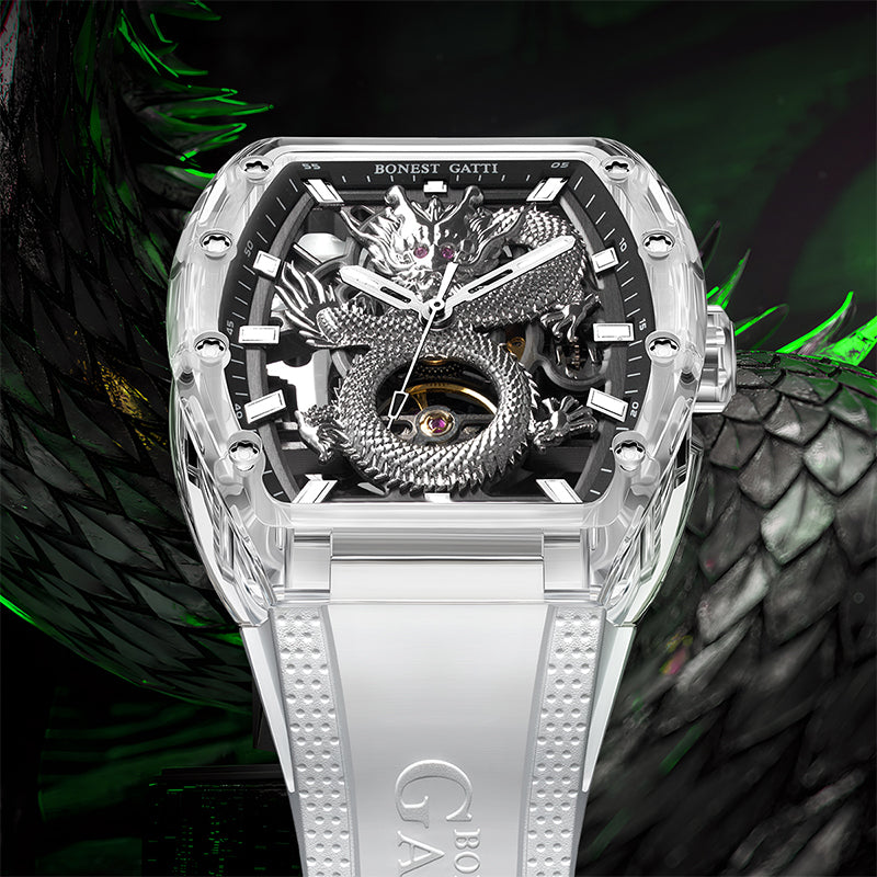 Bonest Gatti Mirror Hollow Out Mechanical watch BG9980-A1