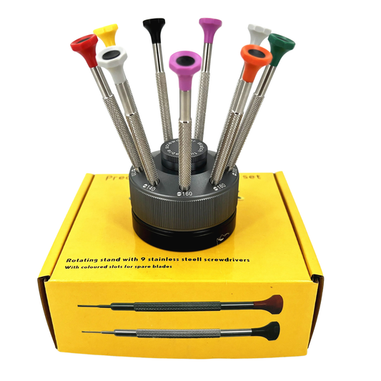DWT03 Watch Screwdriver Good Quality 9PCS Precision Screwdriver Set Decoration Table Tool