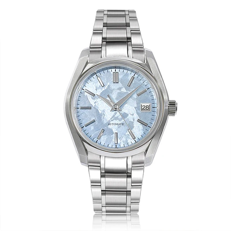 DWW05 38mm Sakura Series Stainless Steel Watch Dome Glass AR Coating High-quality Men's Watch NH35 Movement