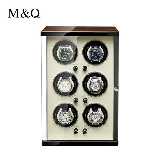 Watch Case Custom OEM Wooden Surface Boxes Material Origin Professional Watch Winder