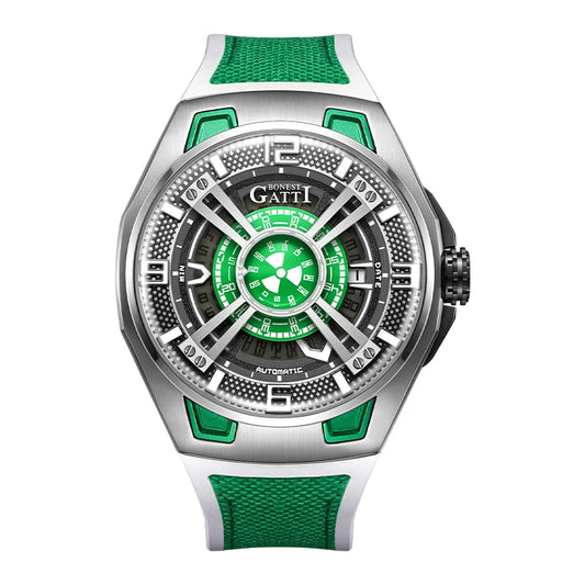 BONEST GATTI Unique Design Auto Date Fashion Men Luxury Automatic Mechanical Watches BG5803