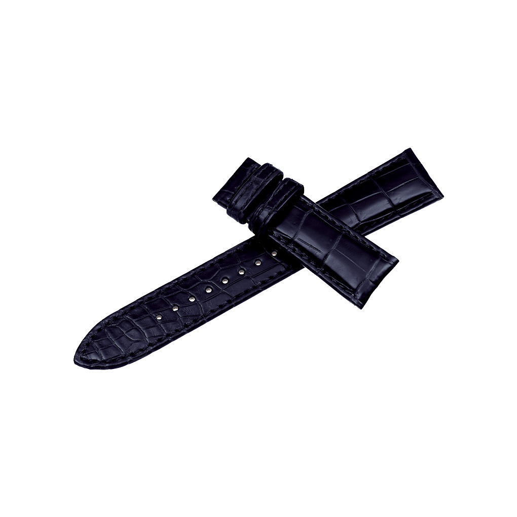 DWS01 Navy  (Oil matte) Crocodile Strap