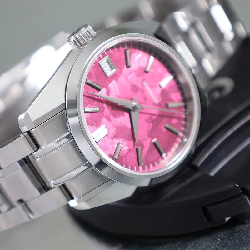 DWW08 36.5mm Sakura Unkai Mechanical Watch High Quality NH35 10bar Waterproof Customizable Logo