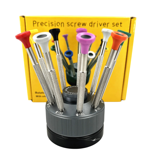 DWT03 Watch Screwdriver Good Quality 9PCS Precision Screwdriver Set Decoration Table Tool