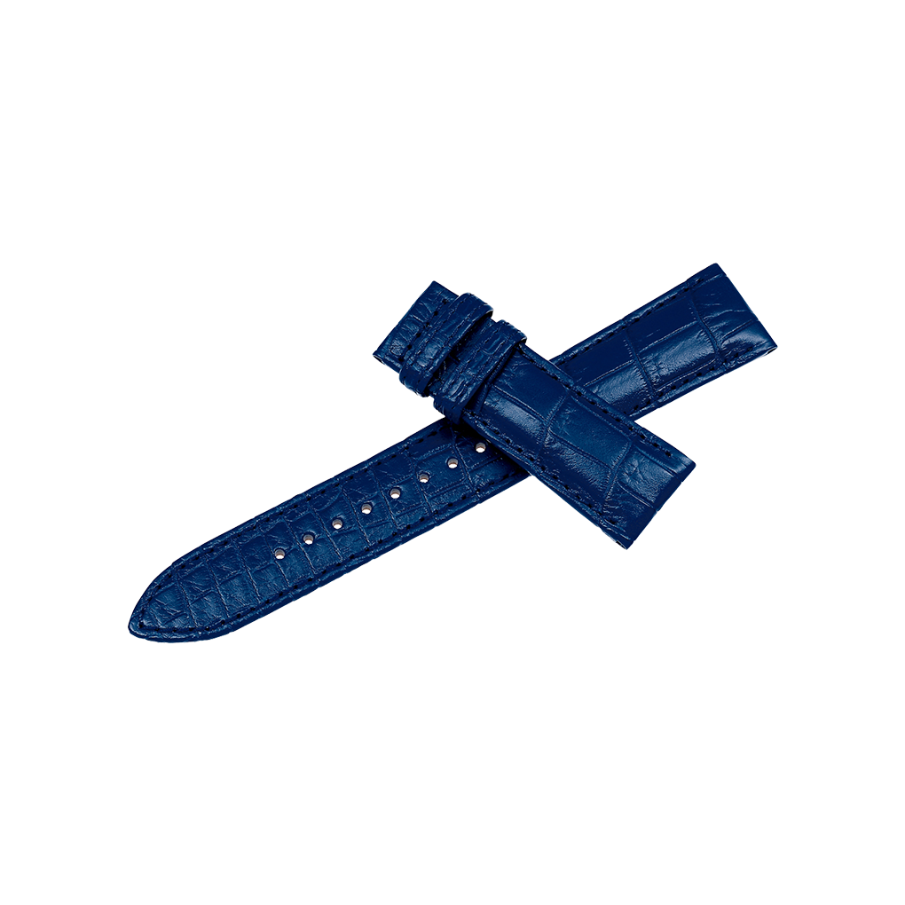 DWS04 Blue (Oil matte) Crocodile Strap