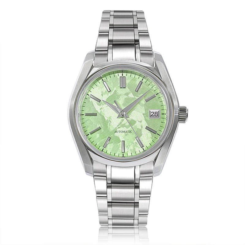DWW04 38mm Sakura Series Stainless Steel Watch Dome Glass AR Coating High-quality Men's Watch NH35 Movement