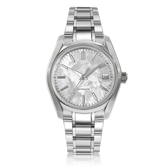 DWW03 38mm Sakura Series Stainless Steel Watch Dome Glass AR Coating High-quality Men's Watch NH35 Movement