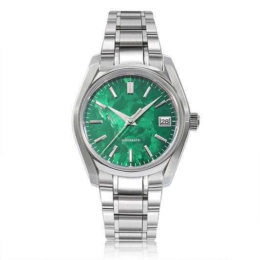 DWW06 38mm Sakura Series Stainless Steel Watch Dome Glass AR Coating High-quality Men's Watch NH35 Movement